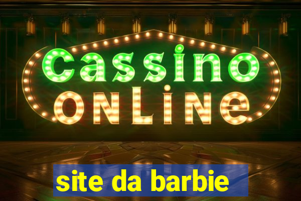 site da barbie - jogos